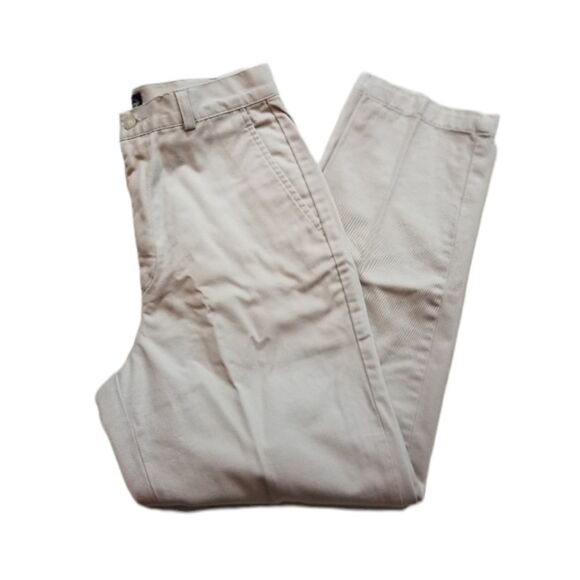 Dockers Flat Front Khakis Size 8 Petite - Picture 1 of 6